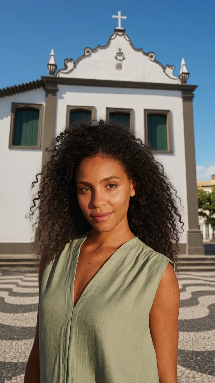 Vera, personagem da campanha de outubro gerada com inteligência artificial